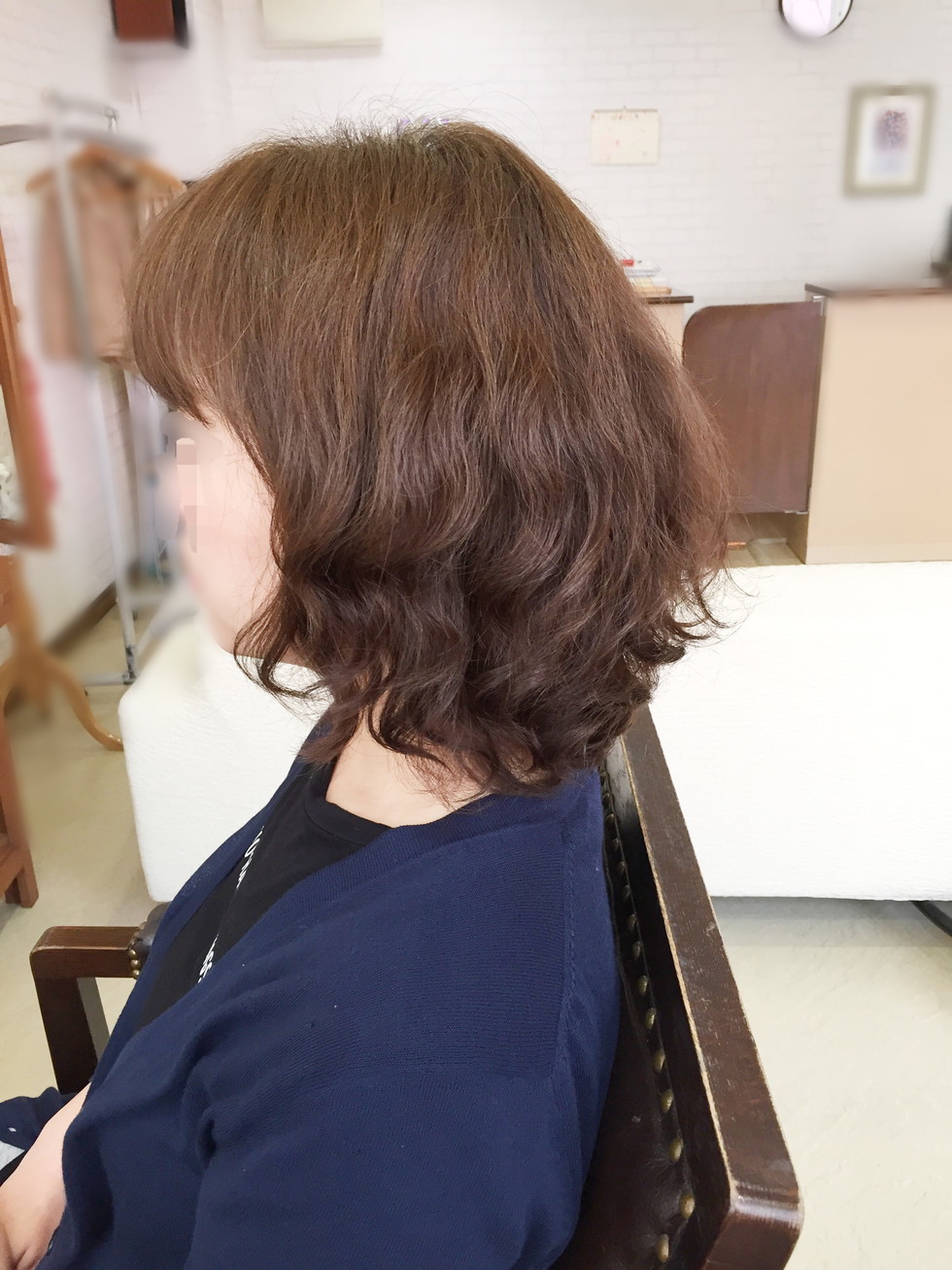 デジパを縮毛矯正でふんわりボブに 広島市八丁堀駅近くの美容院 チャミクール
