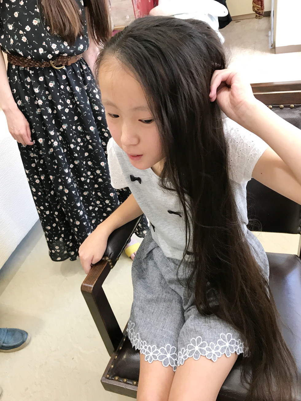 史上最長のヘアドネーション 広島市八丁堀駅近くの美容院 チャミ